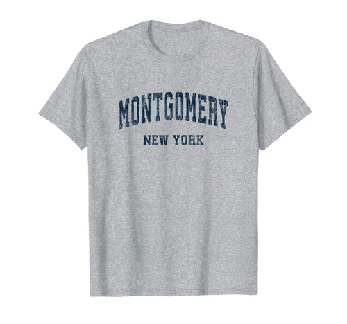 Montgomery New York Ny Varsity T-Shirt - Aesthetic Graphic Men Women - T-Shirt, Sweatshirt, Hoodie