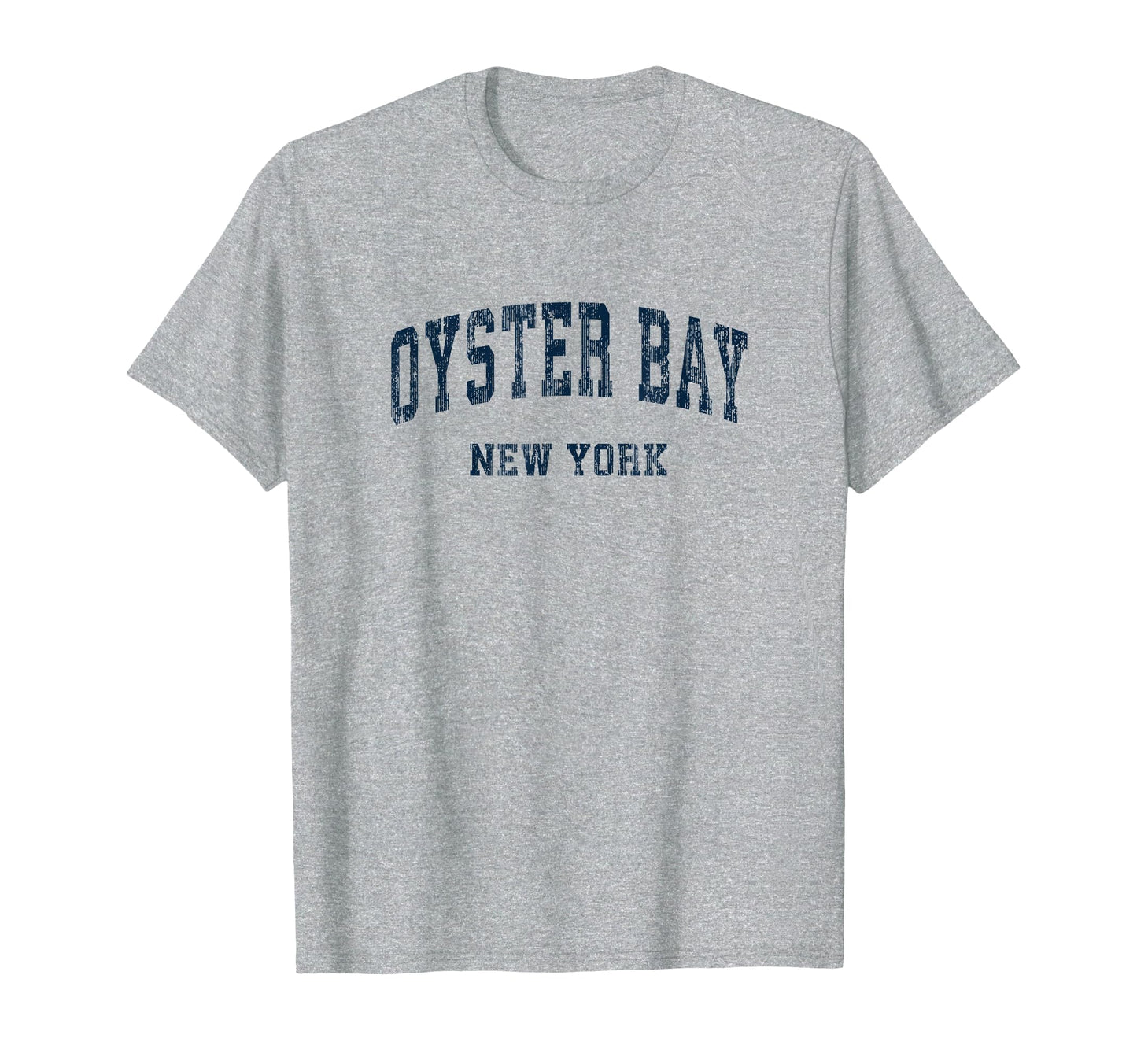 Oyster Bay New York Ny Varsity T-Shirt - Fun Novelty Design for Adults - T-Shirt, Sweatshirt, Hoodie