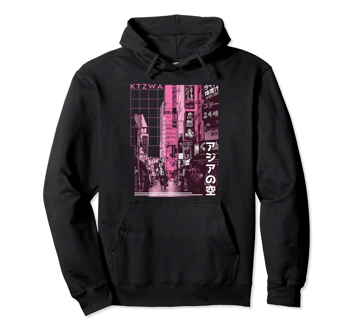 Japanese Aesthetic Streetwear Kanji Hoodie - Casual Everyday Wear Unisex - T-Shirt, Sweatshirt, Hoodie