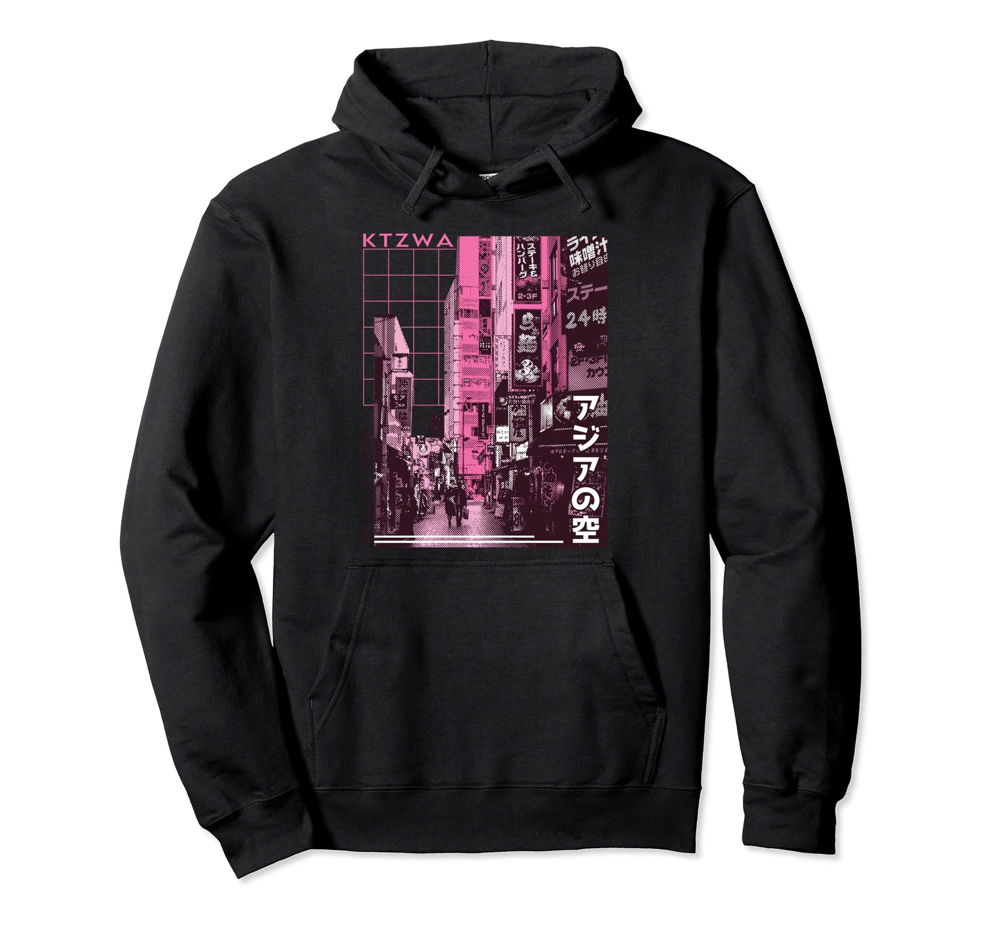 Japanese Aesthetic Streetwear Kanji Hoodie - Casual Everyday Wear Unisex - T-Shirt, Sweatshirt, Hoodie