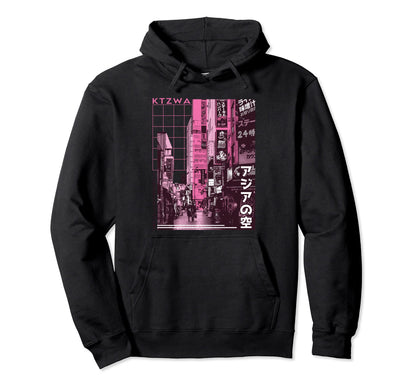 Japanese Aesthetic Streetwear Kanji Hoodie - Casual Everyday Wear Unisex - T-Shirt, Sweatshirt, Hoodie