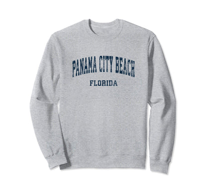 Panama City Beach Florida Fl Varsity Sweatshirt - Graphic Print Men Women - T-Shirt, Sweatshirt, Hoodie