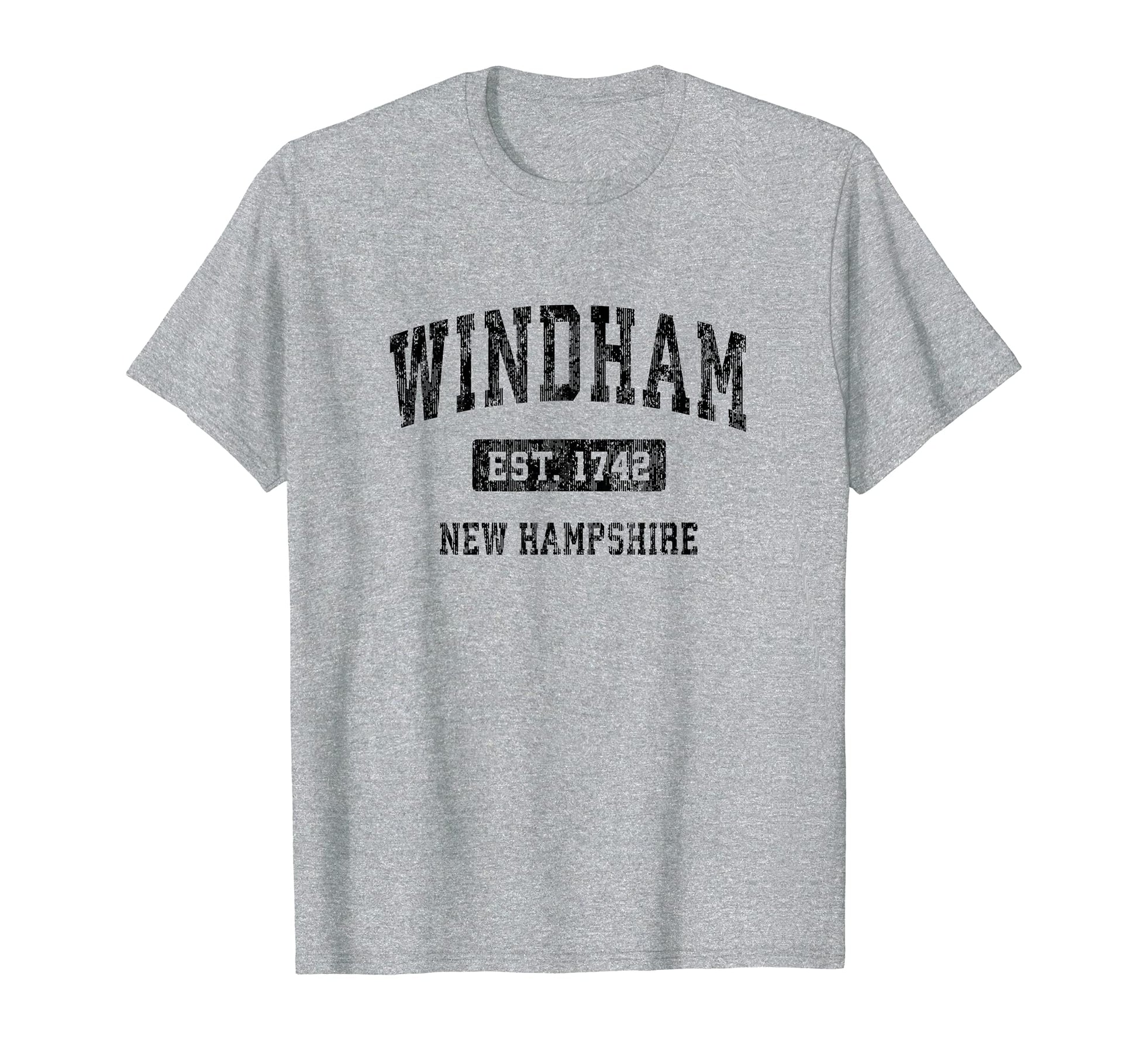 Windham New Hampshire Nh Sports Black T-Shirt - Streetwear Style for Adults - T-Shirt, Sweatshirt, Hoodie