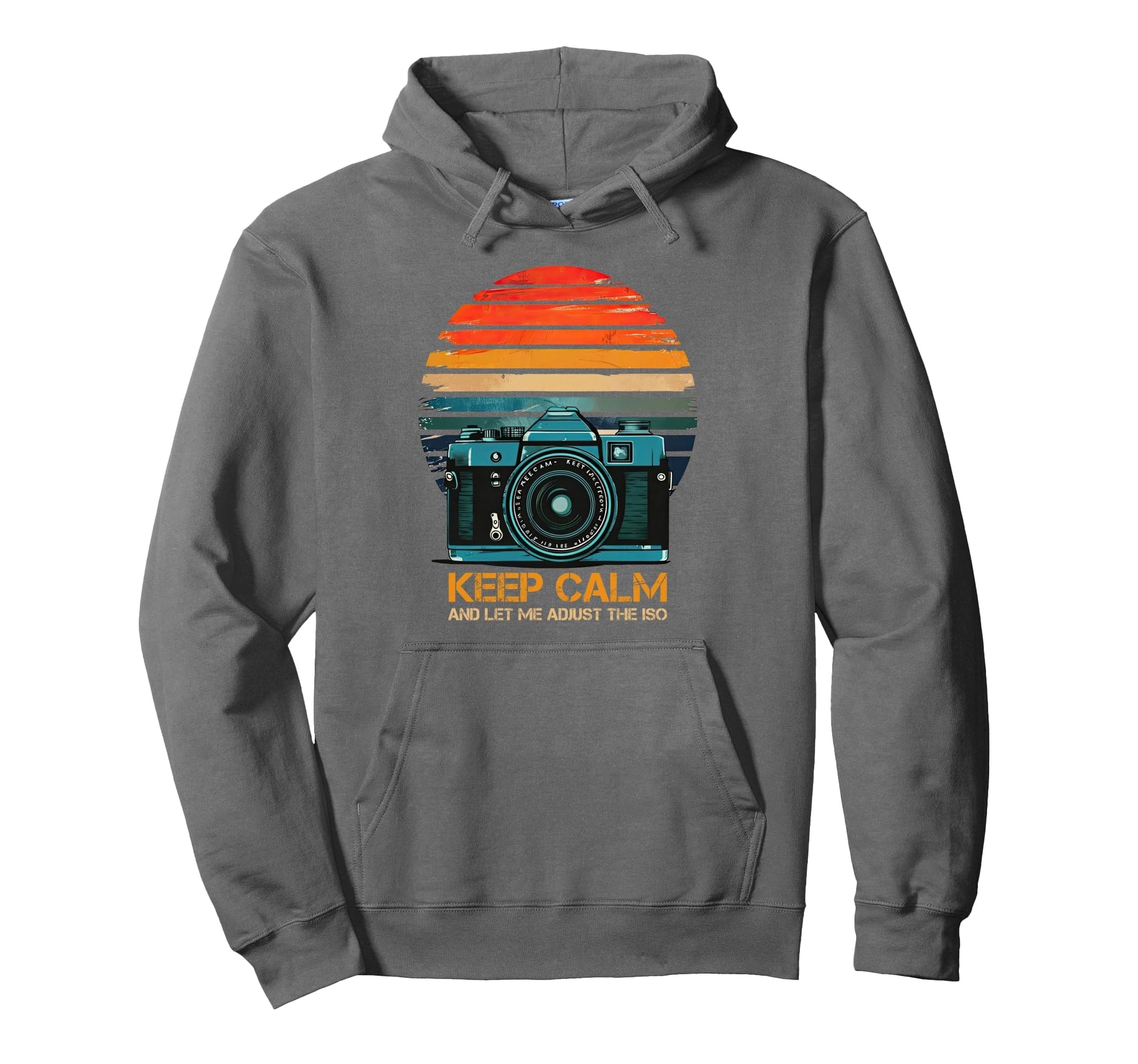Photographer Camera Keep Calm And Let Hoodie - Custom Art Print Men Women - T-Shirt, Sweatshirt, Hoodie