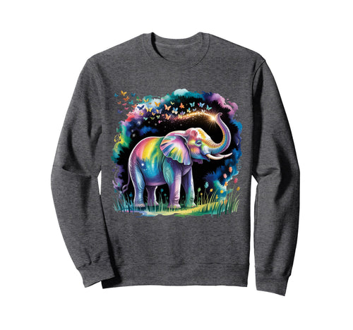 Fantasy Galaxy Elephant Elephant Sweatshirt - Custom Art Print for Adults - T-Shirt, Sweatshirt, Hoodie