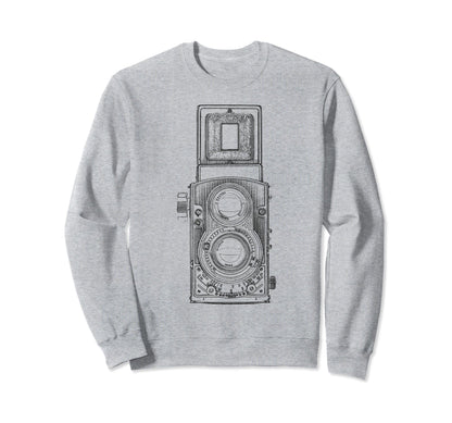 Twin Lens Reflex Camera Sweatshirt - Streetwear Style for Adults - T-Shirt, Sweatshirt, Hoodie