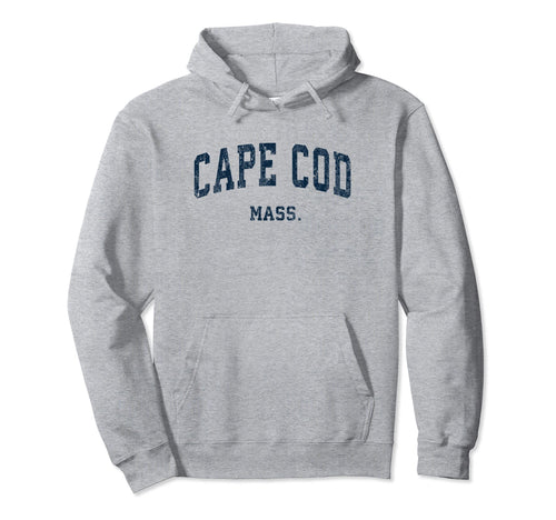 Cape Cod Massachusetts Ma Varsity Hoodie - Streetwear Style Men Women - T-Shirt, Sweatshirt, Hoodie