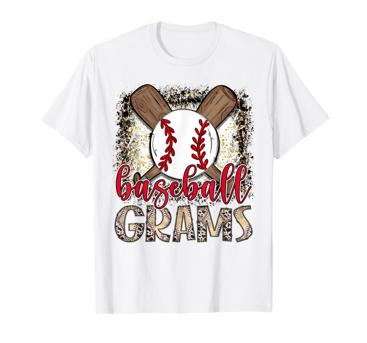 Baseball Grams Leopard Proud Ball T-Shirt - Streetwear Style for Adults - T-Shirt, Sweatshirt, Hoodie