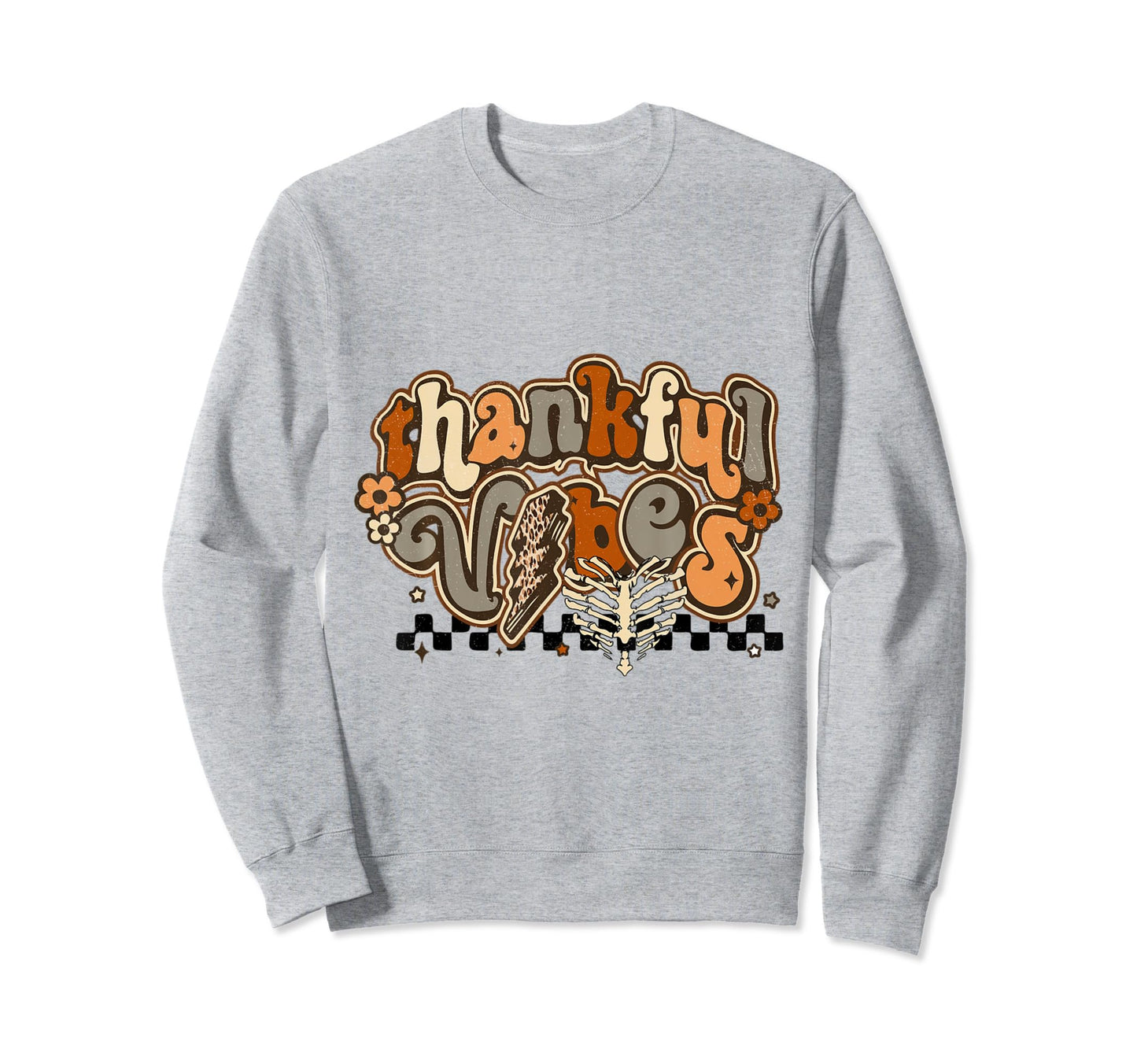 Happy Thanksgiving Day Autumn Fall Sweatshirt - Unique Graphic for Adults - T-Shirt, Sweatshirt, Hoodie