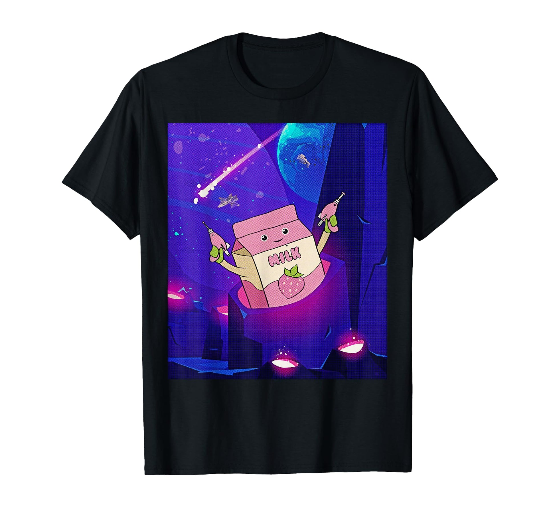 Atom Punk Aesthetic Vaporwave Futuristic T-Shirt - Novelty Apparel Unisex - T-Shirt, Sweatshirt, Hoodie