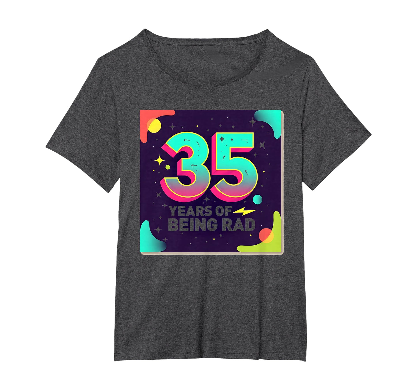 35Th Birthday Gift Rad 80S T-Shirt - Streetwear Style Men Women - T-Shirt, Sweatshirt, Hoodie