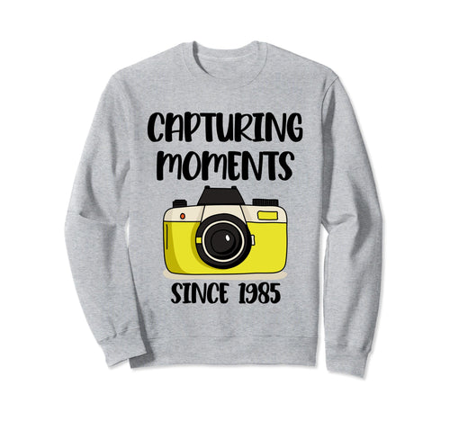 Photographer Birthday Capturing Sweatshirt - Unique Graphic for Adults - T-Shirt, Sweatshirt, Hoodie