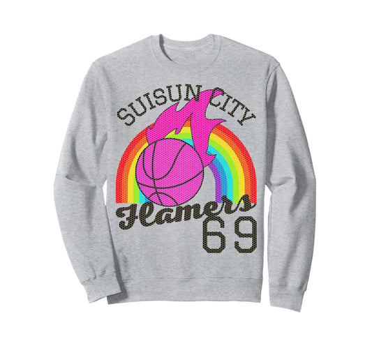 Funny Basketball Suisun City Sweatshirt - Novelty Apparel Men Women - T-Shirt, Sweatshirt, Hoodie