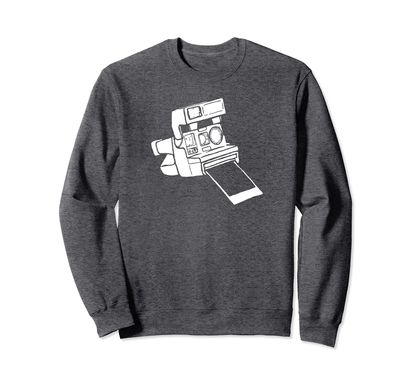 Instant Camera Eighties Photography Sweatshirt - Graphic Print Men Women - T-Shirt, Sweatshirt, Hoodie
