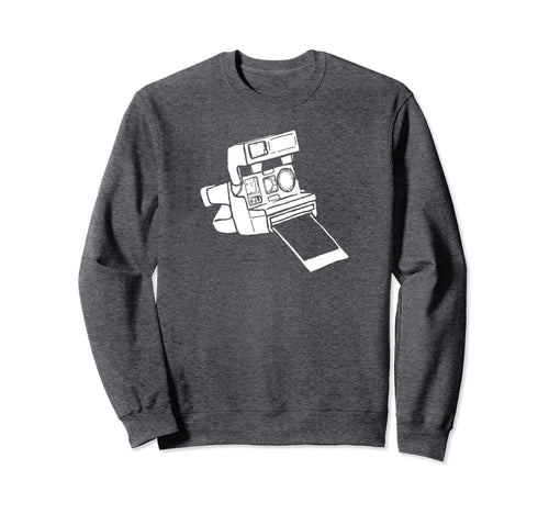 Instant Camera Eighties Photography Sweatshirt - Graphic Print Men Women - T-Shirt, Sweatshirt, Hoodie