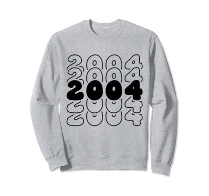 20 Year Old Groovy 20Th Birthday Sweatshirt - Aesthetic Graphic Unisex - T-Shirt, Sweatshirt, Hoodie