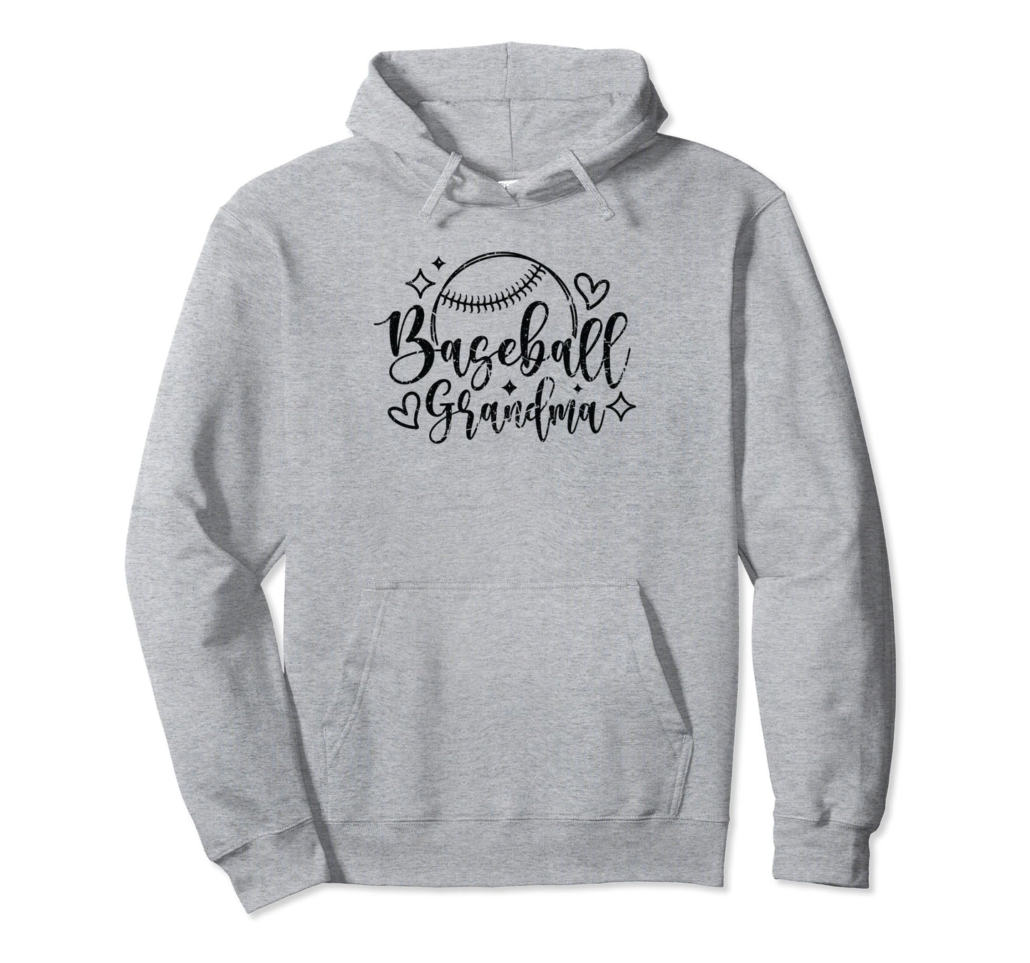 Baseball Grandma Funny Sport Hoodie - Fun Novelty Design Unisex - T-Shirt, Sweatshirt, Hoodie