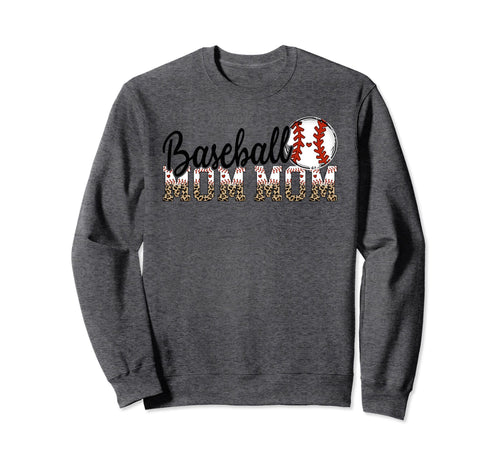 Baseball Mom Mom Ballpark Mom Mom Sweatshirt - Aesthetic Graphic Men Women - T-Shirt, Sweatshirt, Hoodie