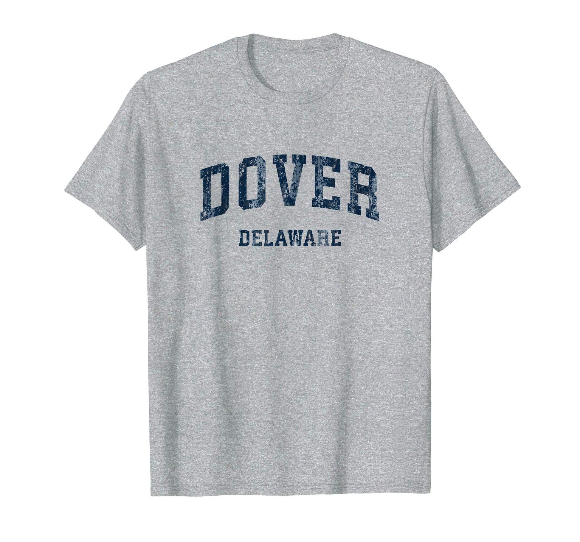 Dover Delaware De Varsity Sports Navy T-Shirt - Unique Graphic Men Women - T-Shirt, Sweatshirt, Hoodie