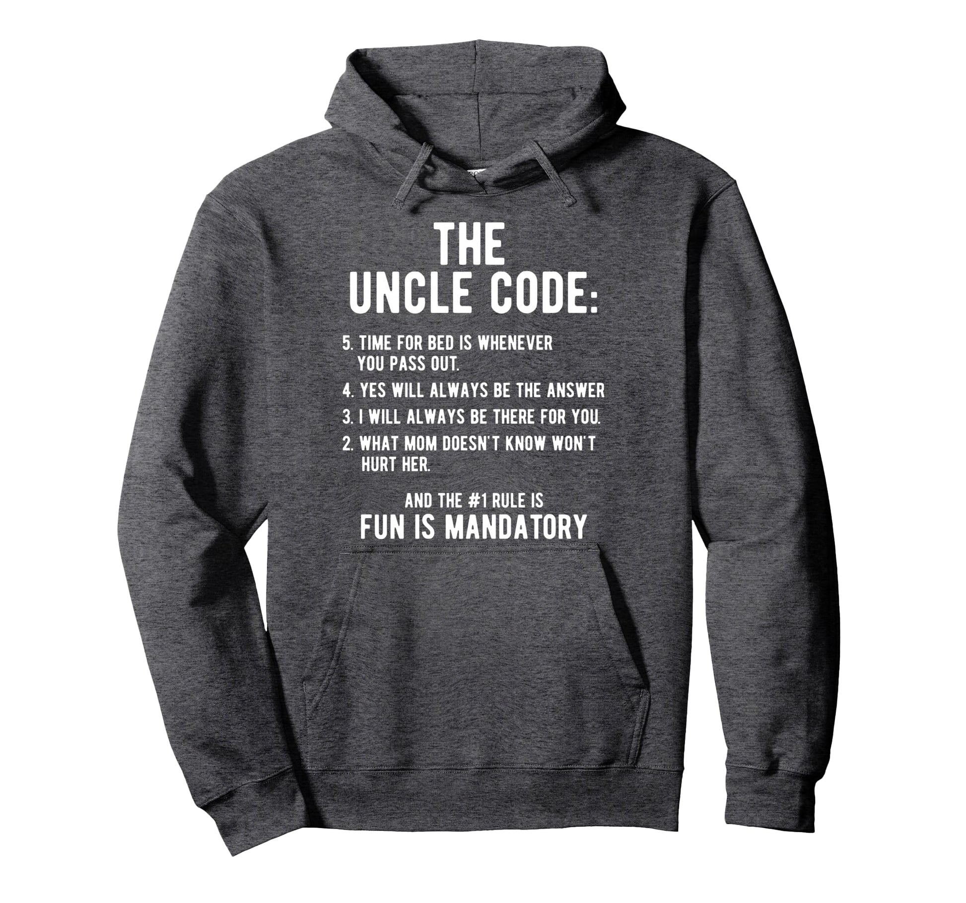 Funny Uncle Gifts From Niece Nephew Hoodie - Fun Novelty Design Men Women - T-Shirt, Sweatshirt, Hoodie