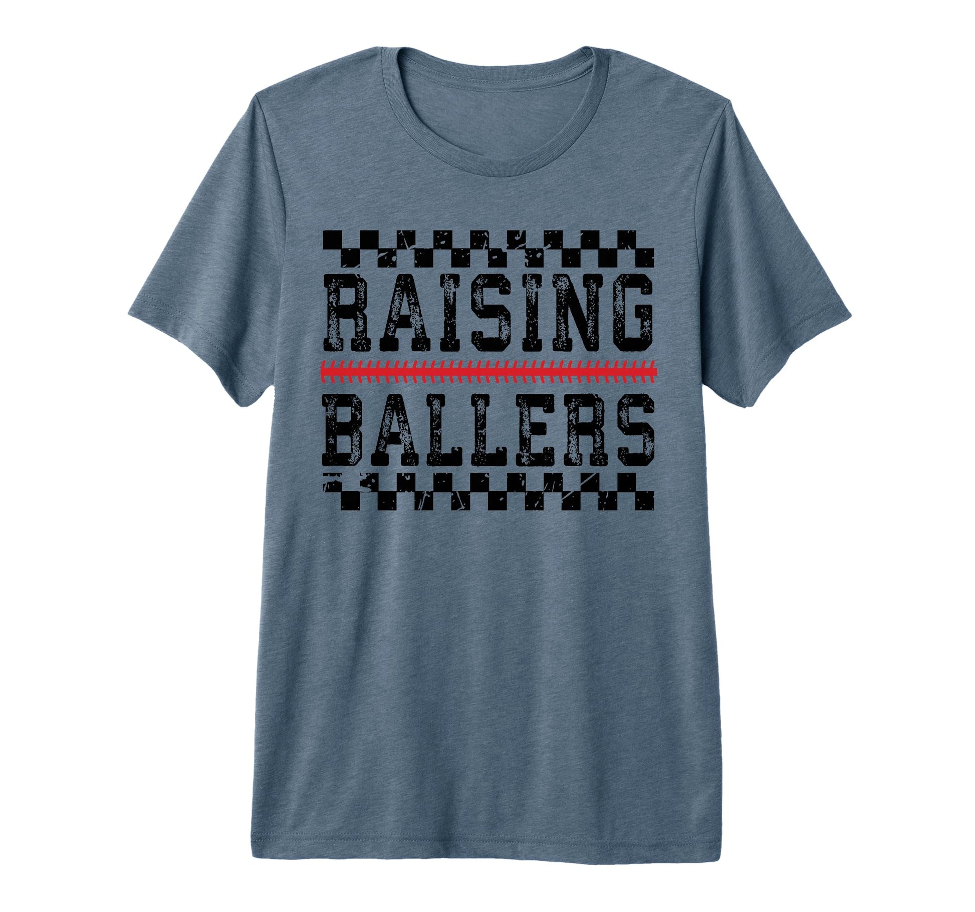 Raising Ballers Funny Baseball T-Shirt - Custom Art Print Men Women - T-Shirt, Sweatshirt, Hoodie