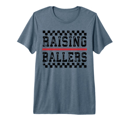 Raising Ballers Funny Baseball T-Shirt - Custom Art Print Men Women - T-Shirt, Sweatshirt, Hoodie