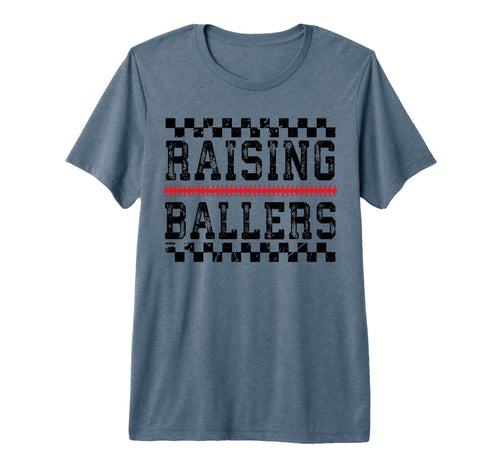 Raising Ballers Funny Baseball T-Shirt - Custom Art Print Men Women - T-Shirt, Sweatshirt, Hoodie