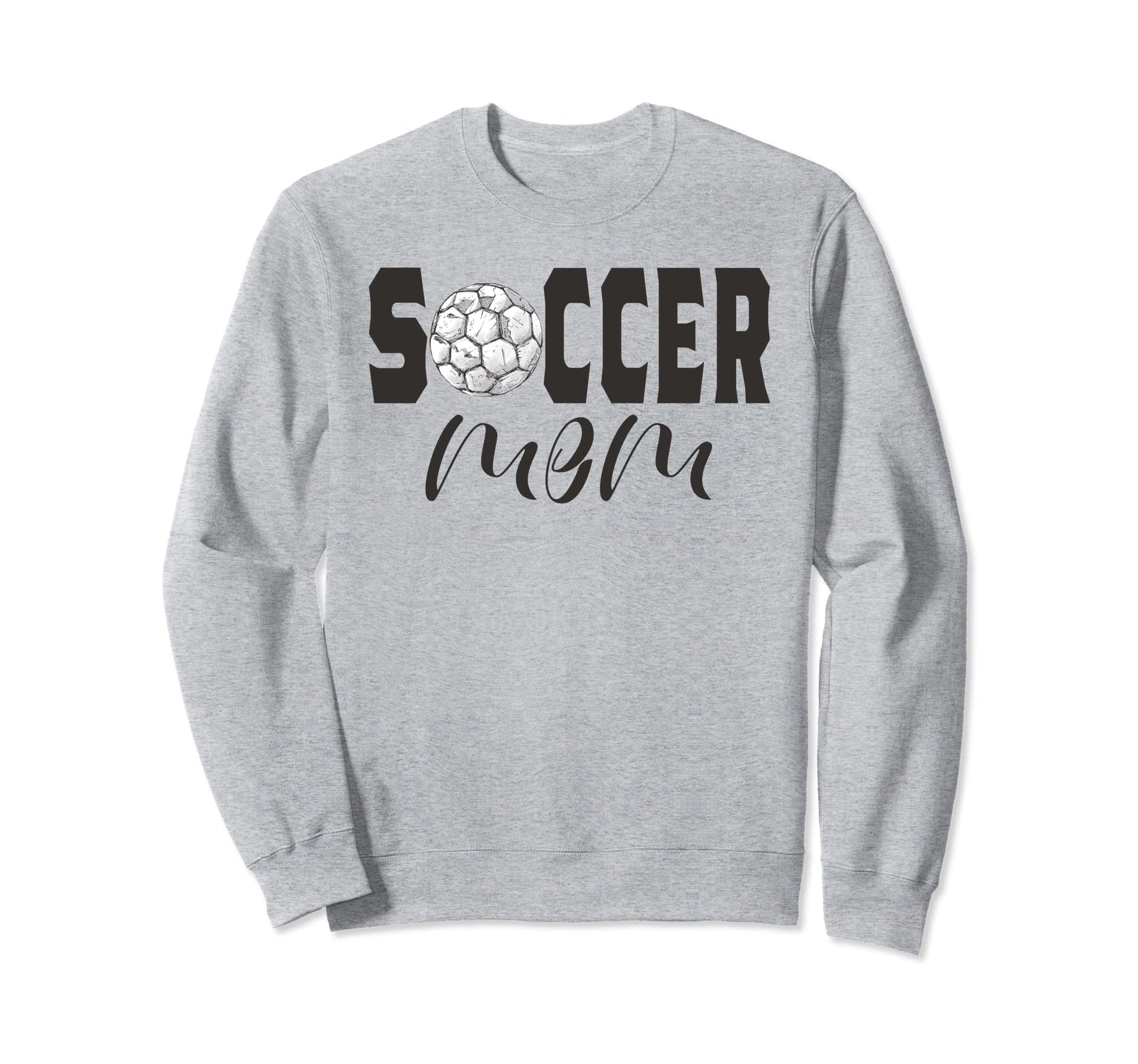 Soccer Mom Game Day Soccer Lovers Sweatshirt - Trendy Graphic for Adults - T-Shirt, Sweatshirt, Hoodie
