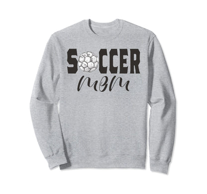 Soccer Mom Game Day Soccer Lovers Sweatshirt - Trendy Graphic for Adults - T-Shirt, Sweatshirt, Hoodie