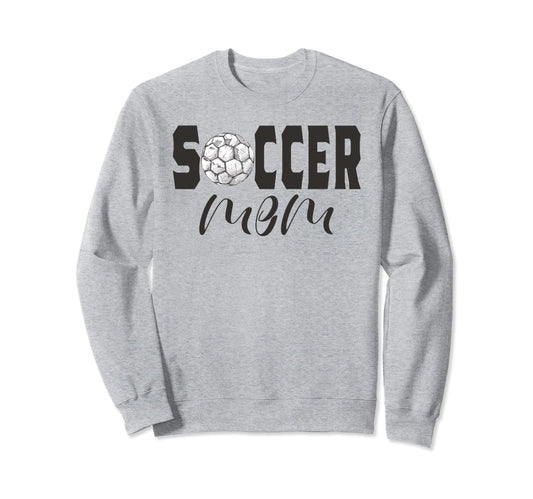 Soccer Mom Game Day Soccer Lovers Sweatshirt - Trendy Graphic for Adults - T-Shirt, Sweatshirt, Hoodie