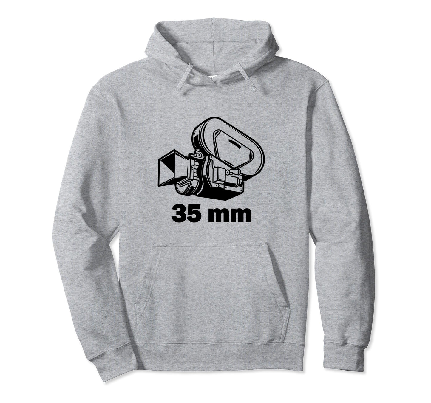 35Mm Movie Film Camera Photography Hoodie - Novelty Apparel for Adults - T-Shirt, Sweatshirt, Hoodie