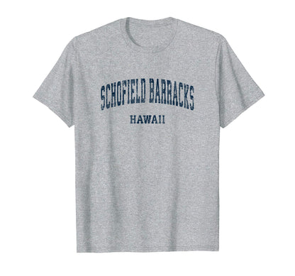 Schofield Barracks Hawaii Hi Varsity T-Shirt - Novelty Apparel Unisex - T-Shirt, Sweatshirt, Hoodie