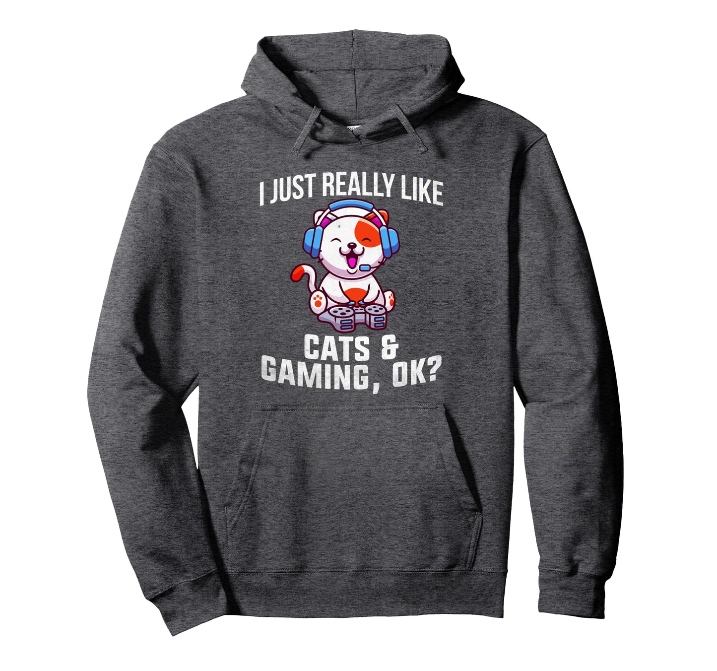 Gamer Gamer Cats And Gaming Cats And Hoodie - Trendy Graphic Men Women - T-Shirt, Sweatshirt, Hoodie