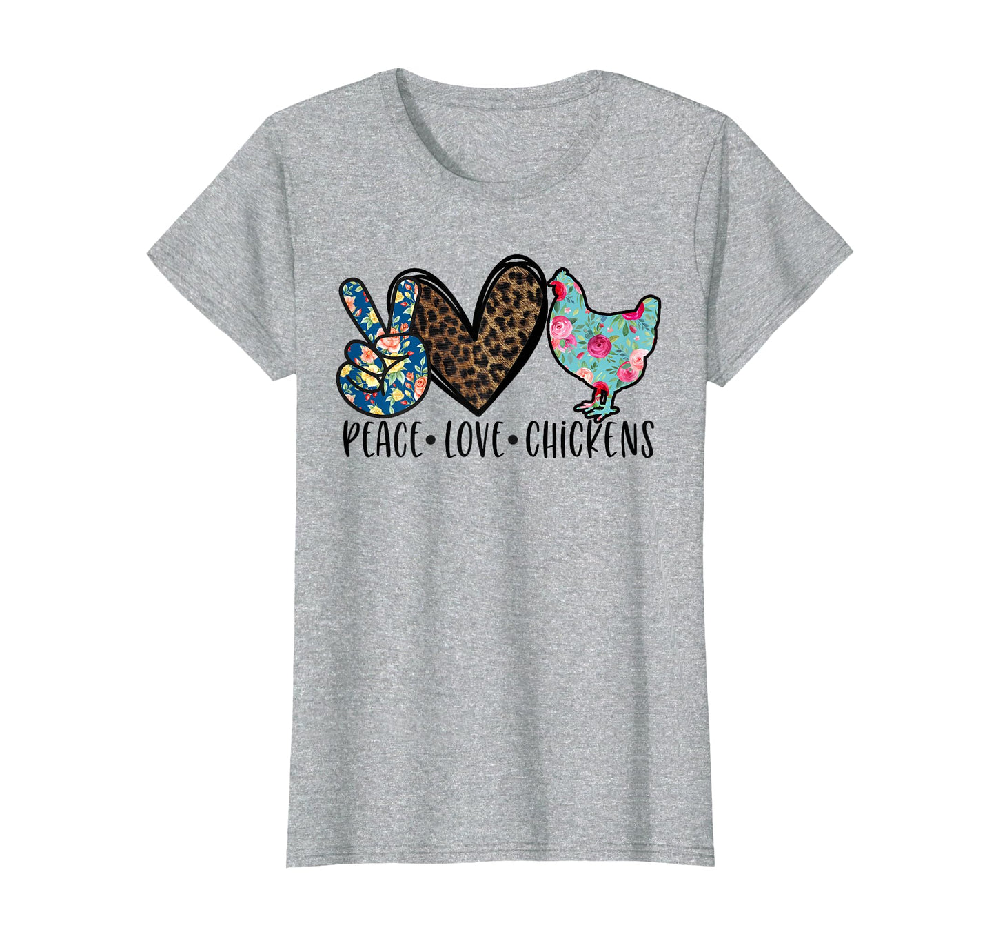 Peace Love Chickens Funny Chicken T-Shirt - Streetwear Style Men Women - T-Shirt, Sweatshirt, Hoodie