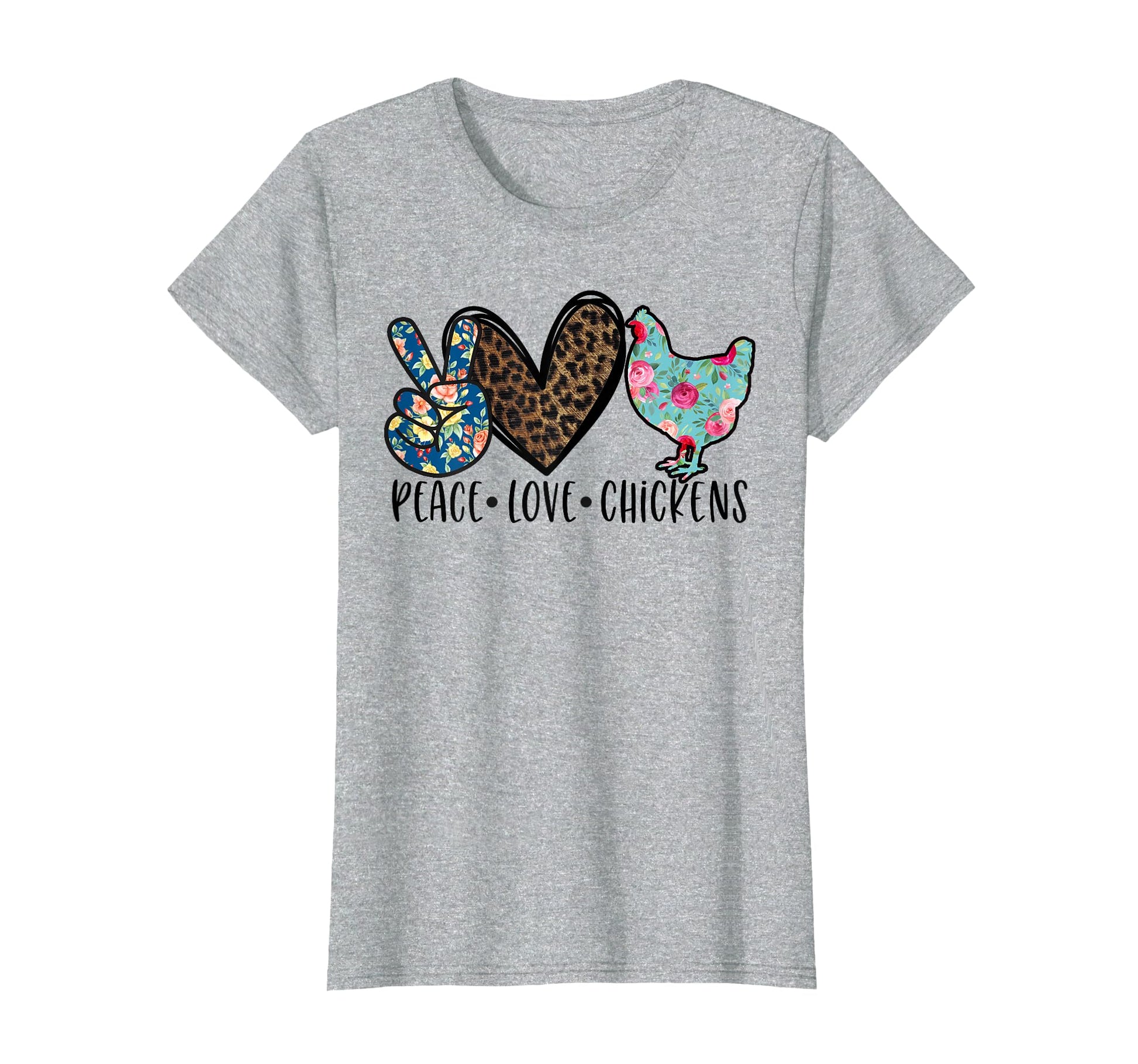 Peace Love Chickens Funny Chicken T-Shirt - Streetwear Style Men Women - T-Shirt, Sweatshirt, Hoodie