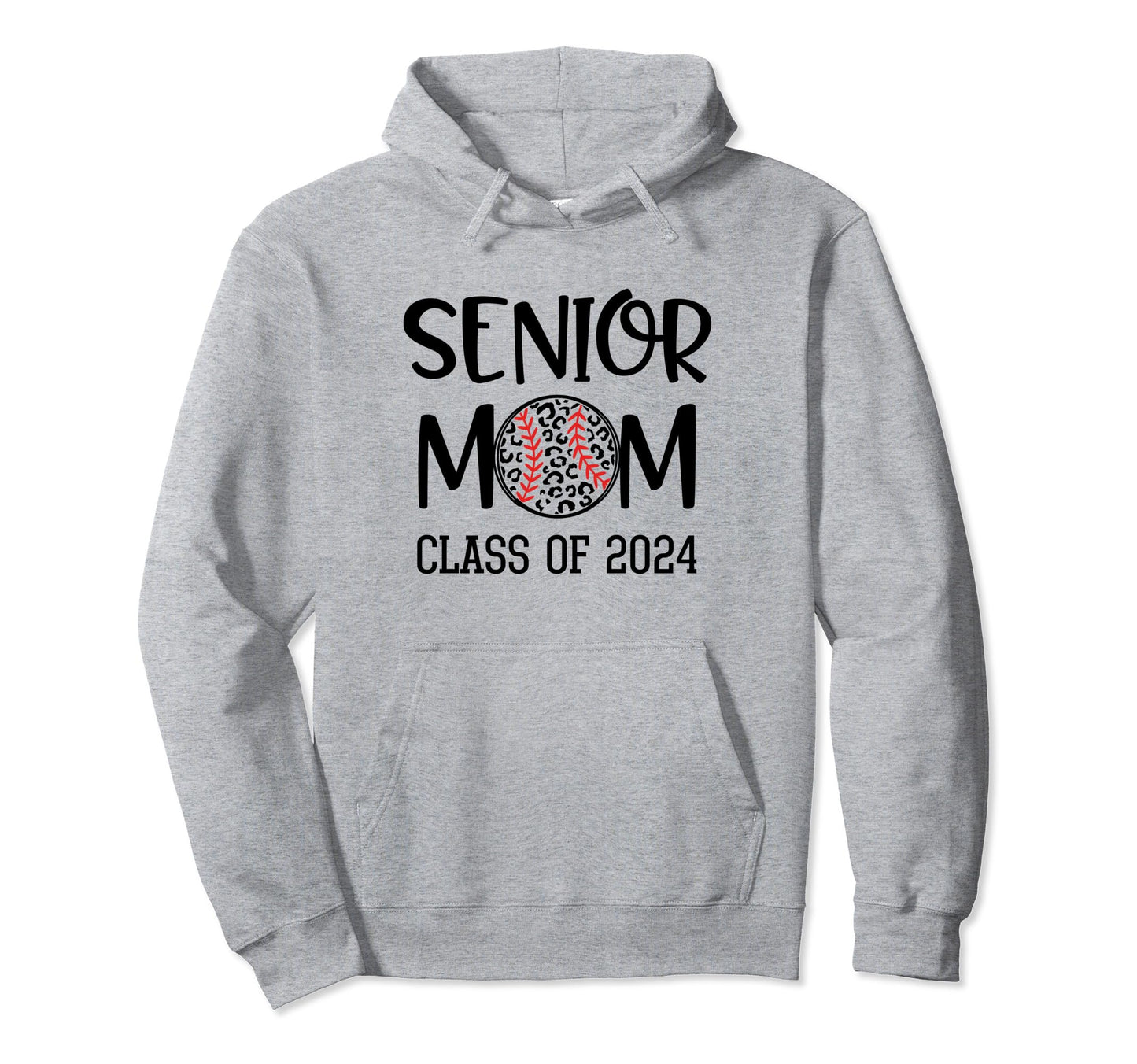 Proud Senior Baseball Mom Senior 2024 Hoodie - Streetwear Style Men Women - T-Shirt, Sweatshirt, Hoodie