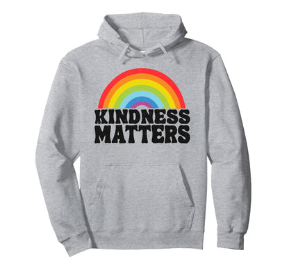 Positive Anti Bullying Rainbow Sped Hoodie - Unique Graphic for Adults - T-Shirt, Sweatshirt, Hoodie