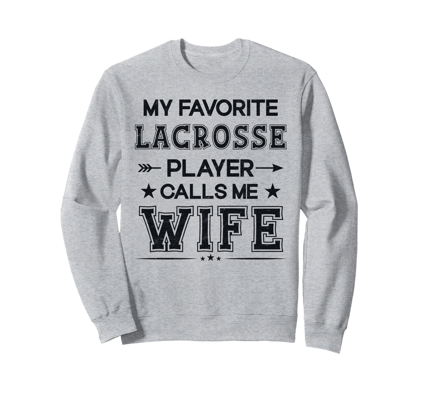 Baseball Wife My Favorite Player Sweatshirt - Trendy Graphic Men Women - T-Shirt, Sweatshirt, Hoodie
