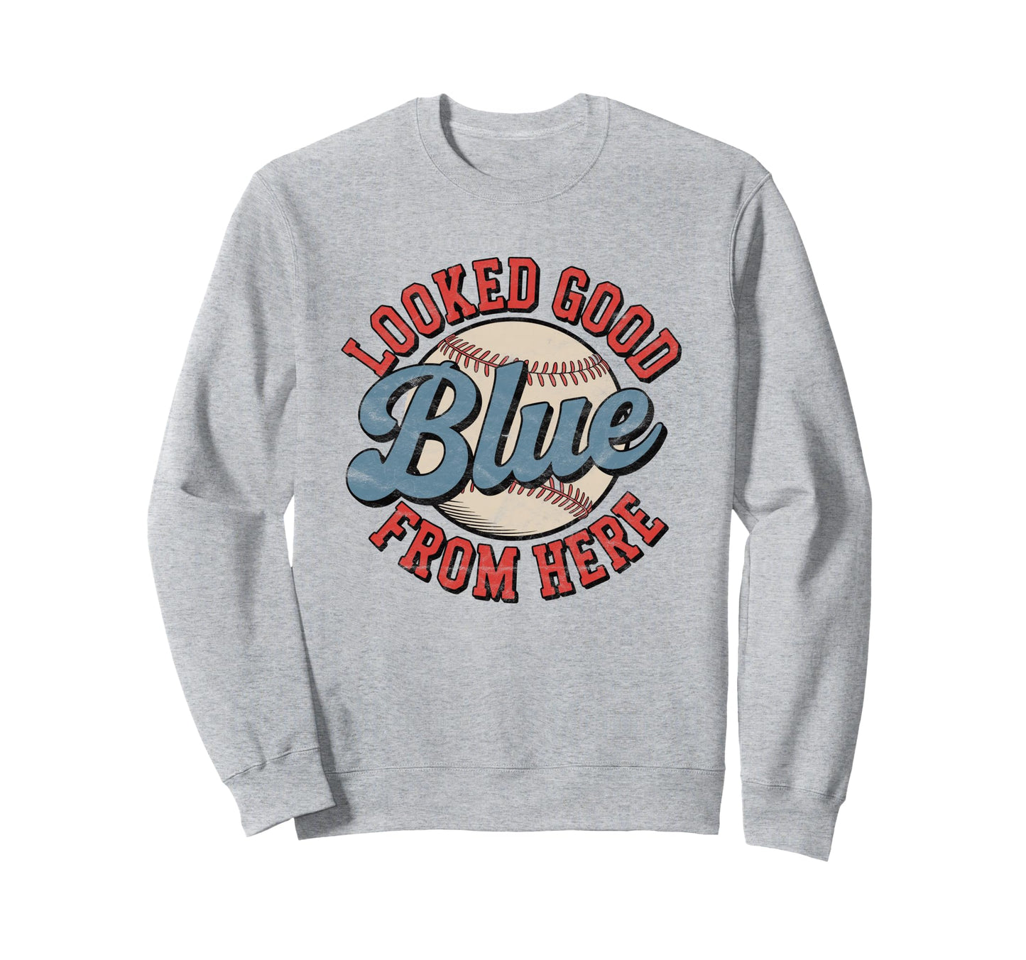 Funny Baseball Mom Looked Good Sweatshirt - Minimalist Print Men Women - T-Shirt, Sweatshirt, Hoodie