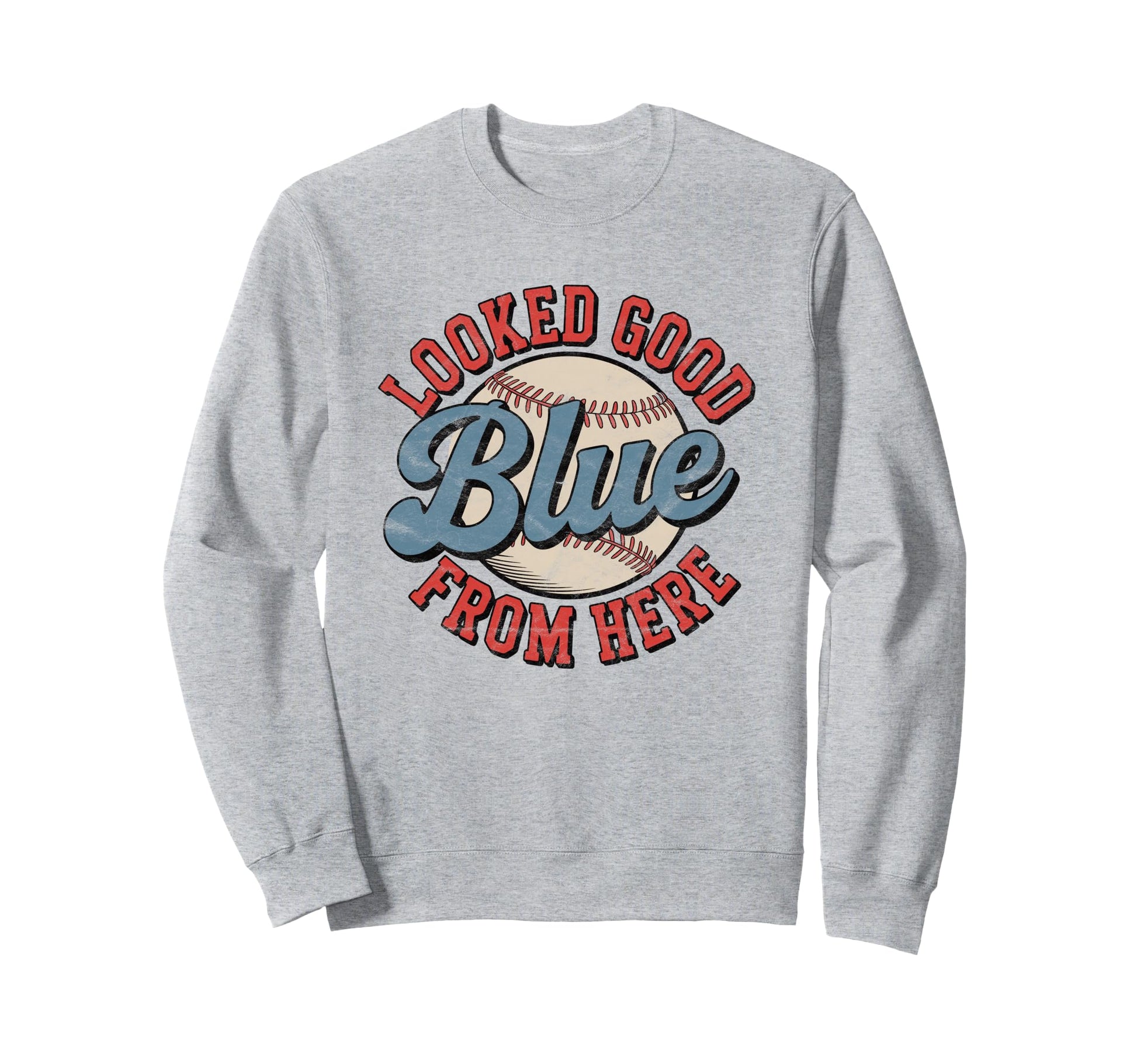 Funny Baseball Mom Looked Good Sweatshirt - Minimalist Print Men Women - T-Shirt, Sweatshirt, Hoodie