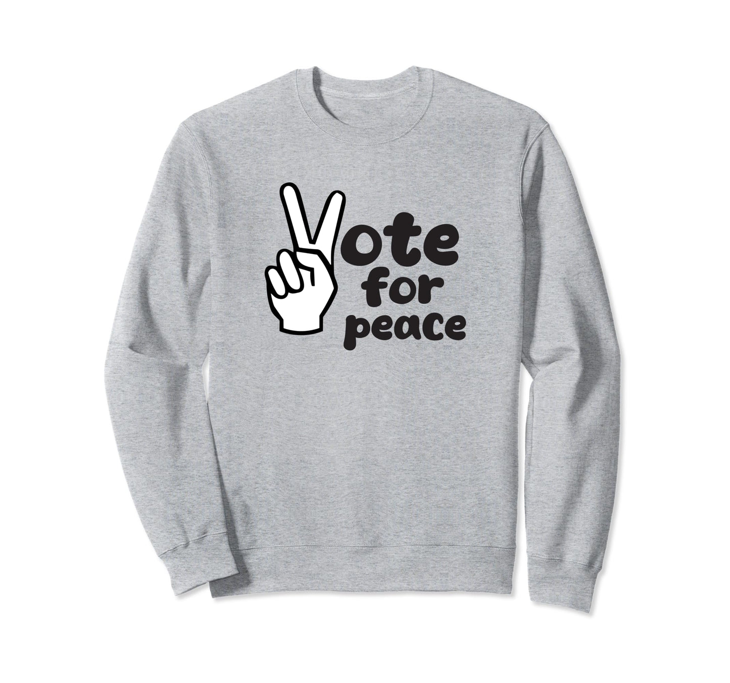 Vote Peace 2024 Peace Love And Vote Sweatshirt - Graphic Print Men Women - T-Shirt, Sweatshirt, Hoodie