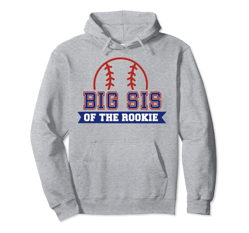 Big Sister Rookie 1St Birthday Hoodie - Custom Art Print for Adults - T-Shirt, Sweatshirt, Hoodie