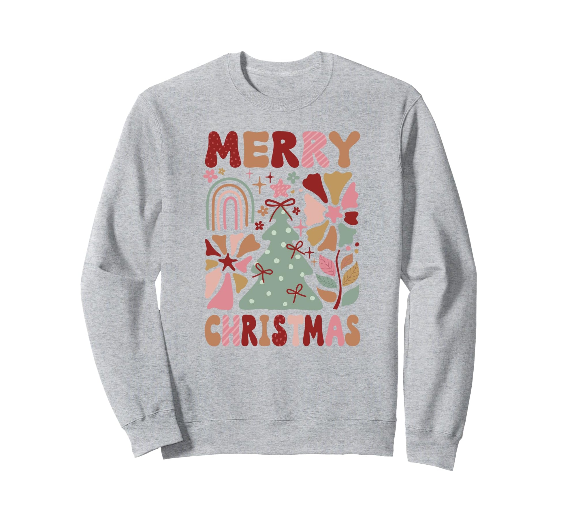Christian Faith Boho Merry Sweatshirt - Trendy Graphic Unisex - T-Shirt, Sweatshirt, Hoodie