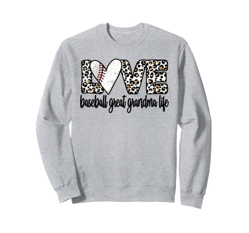 Baseball Great Grandma Life Sweatshirt - Custom Art Print for Adults - T-Shirt, Sweatshirt, Hoodie