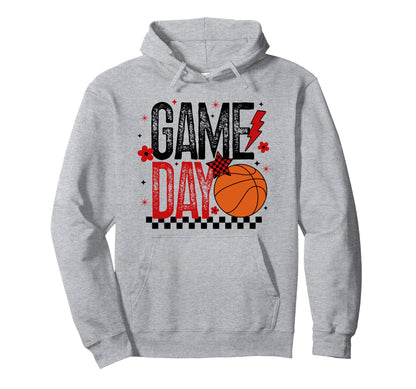 Basketball Mom Game Day Tipoff Hoodie - Casual Everyday Wear Men Women - T-Shirt, Sweatshirt, Hoodie