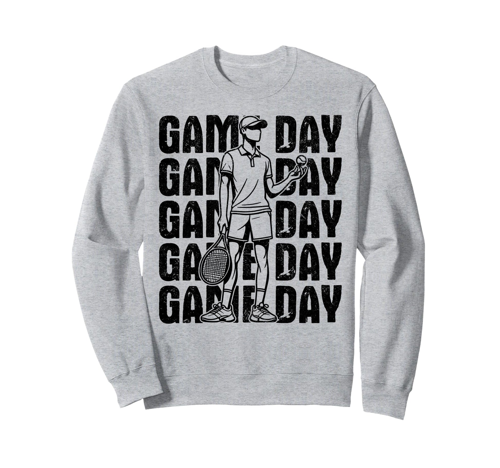 Game Day Tennis Tennis Mom Tennis Dad Sweatshirt - Custom Art Print Unisex - T-Shirt, Sweatshirt, Hoodie