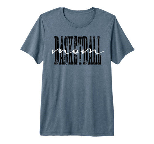 Basketball Mom Game Day Sports Mama T-Shirt - Minimalist Print Men Women - T-Shirt, Sweatshirt, Hoodie