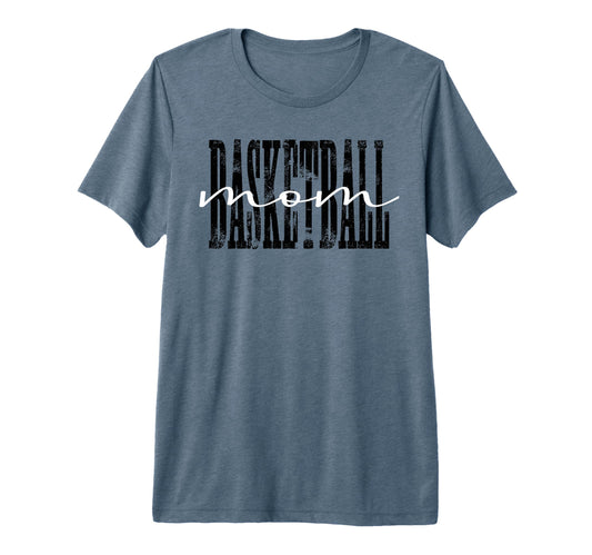 Basketball Mom Game Day Sports Mama T-Shirt - Minimalist Print Men Women - T-Shirt, Sweatshirt, Hoodie