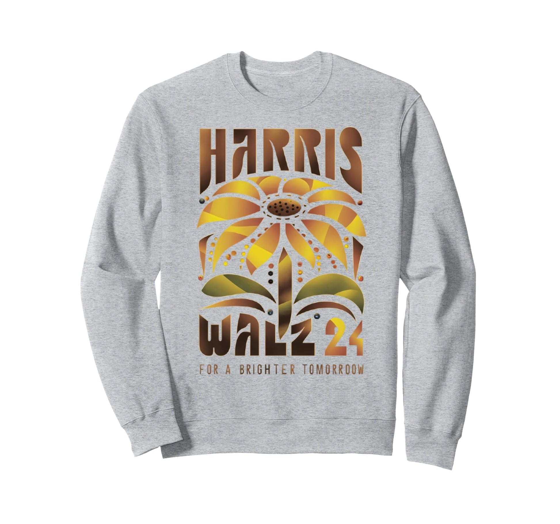 Boho Sunflower Kamala Supporter Sweatshirt - Trendy Graphic Men Women - T-Shirt, Sweatshirt, Hoodie
