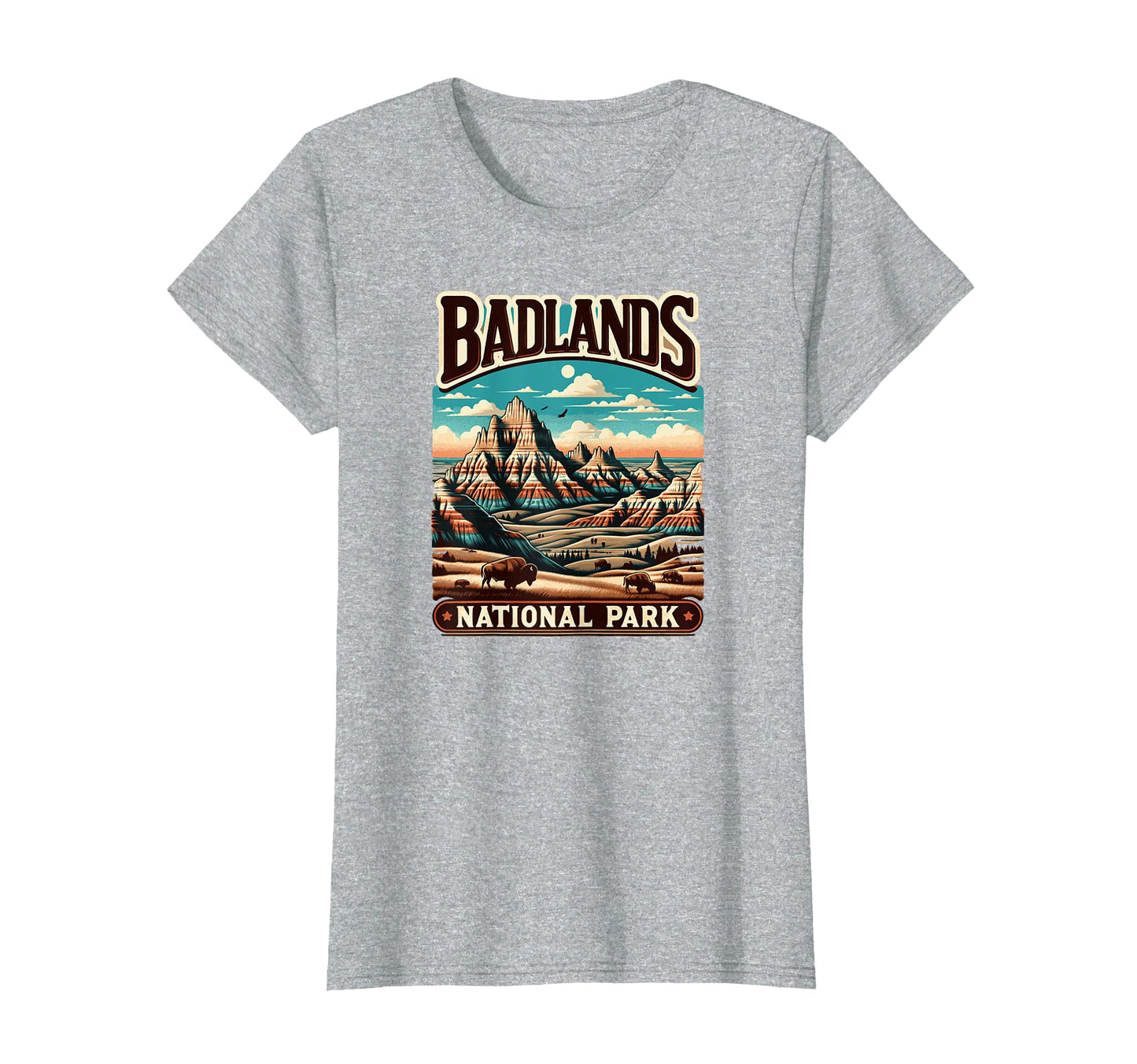 Badlands National Park Rock T-Shirt - Fun Novelty Design Men Women - T-Shirt, Sweatshirt, Hoodie